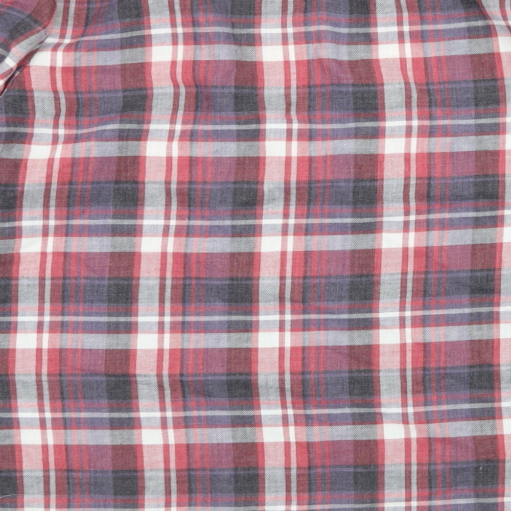 Womens UK Size 10 New Look Pink Basic Blouse