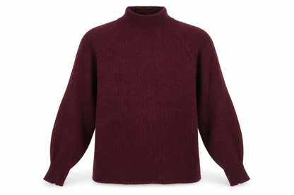 New Look Womens Purple  Knit Pullover Jumper Size M