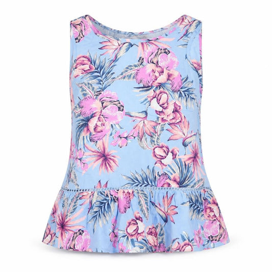 Womens UK Size 6 F&F Blue Basic Blouse