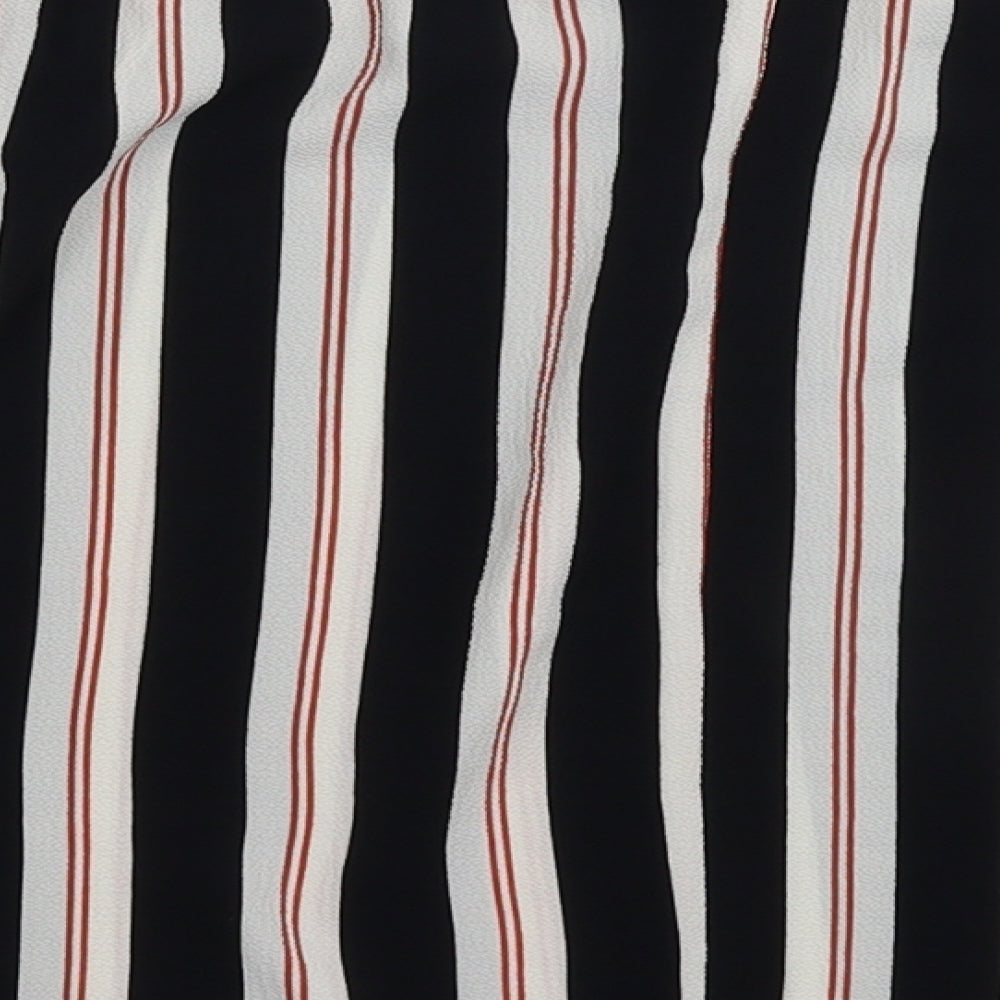 Primark Womens Multicoloured Striped  Basic Blouse Size 10