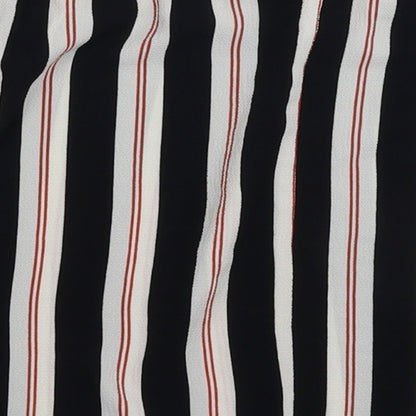 Primark Womens Multicoloured Striped  Basic Blouse Size 10