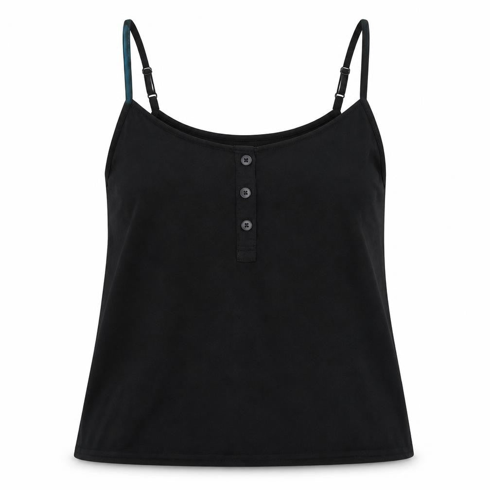 Womens UK Size 6 Divided Black Basic Tank