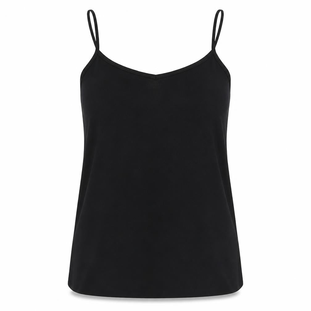 Womens UK Size 6 New Look Black Basic Tank