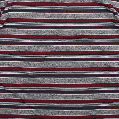 All Things Fashion Mens Multicoloured Striped   Polo Size M