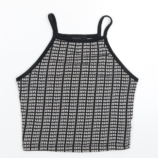 FOREVER 21 Womens Blue   Cropped Tank Size S