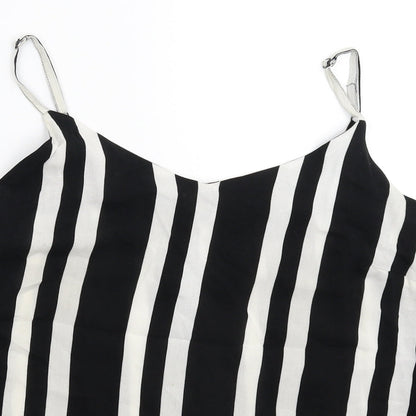 George Womens Multicoloured Striped  Basic Tank Size 14
