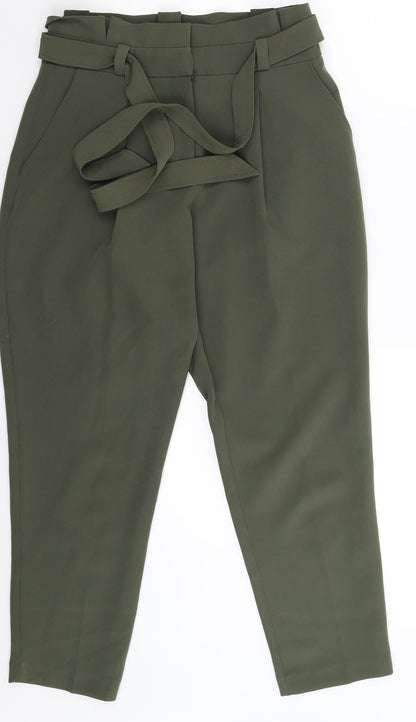 New Look Womens Green   Trousers  Size 6 L25 in