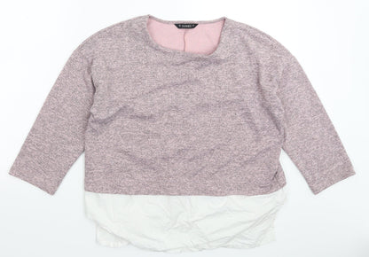 Dunnes Womens Pink   Pullover Jumper Size M