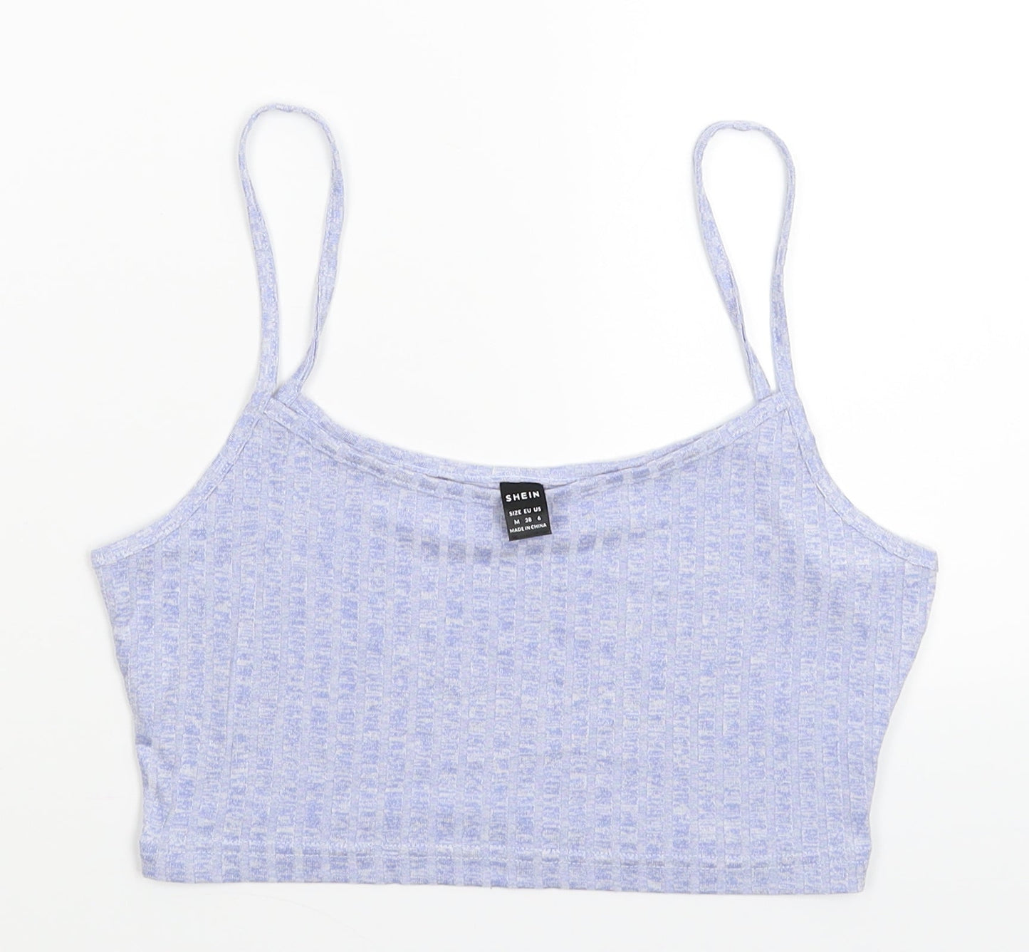 SheIn Womens Blue   Cropped Tank Size M