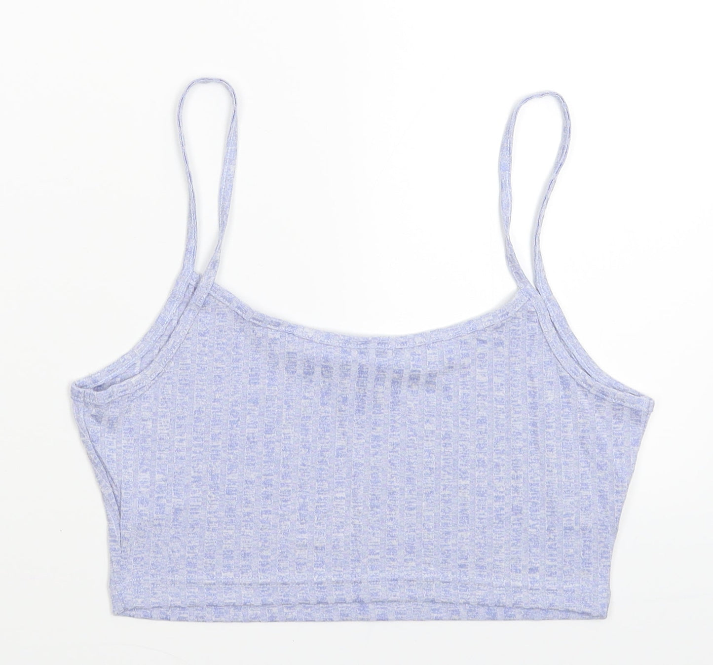 SheIn Womens Blue   Cropped Tank Size M