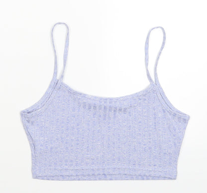 SheIn Womens Blue   Cropped Tank Size M