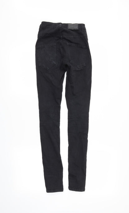 molly Mens Black  Denim Skinny Jeans Size XS L27 in