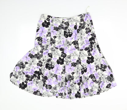 CC Womens White Floral  Swing Set Size L