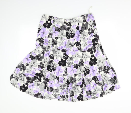 CC Womens White Floral  Swing Set Size L