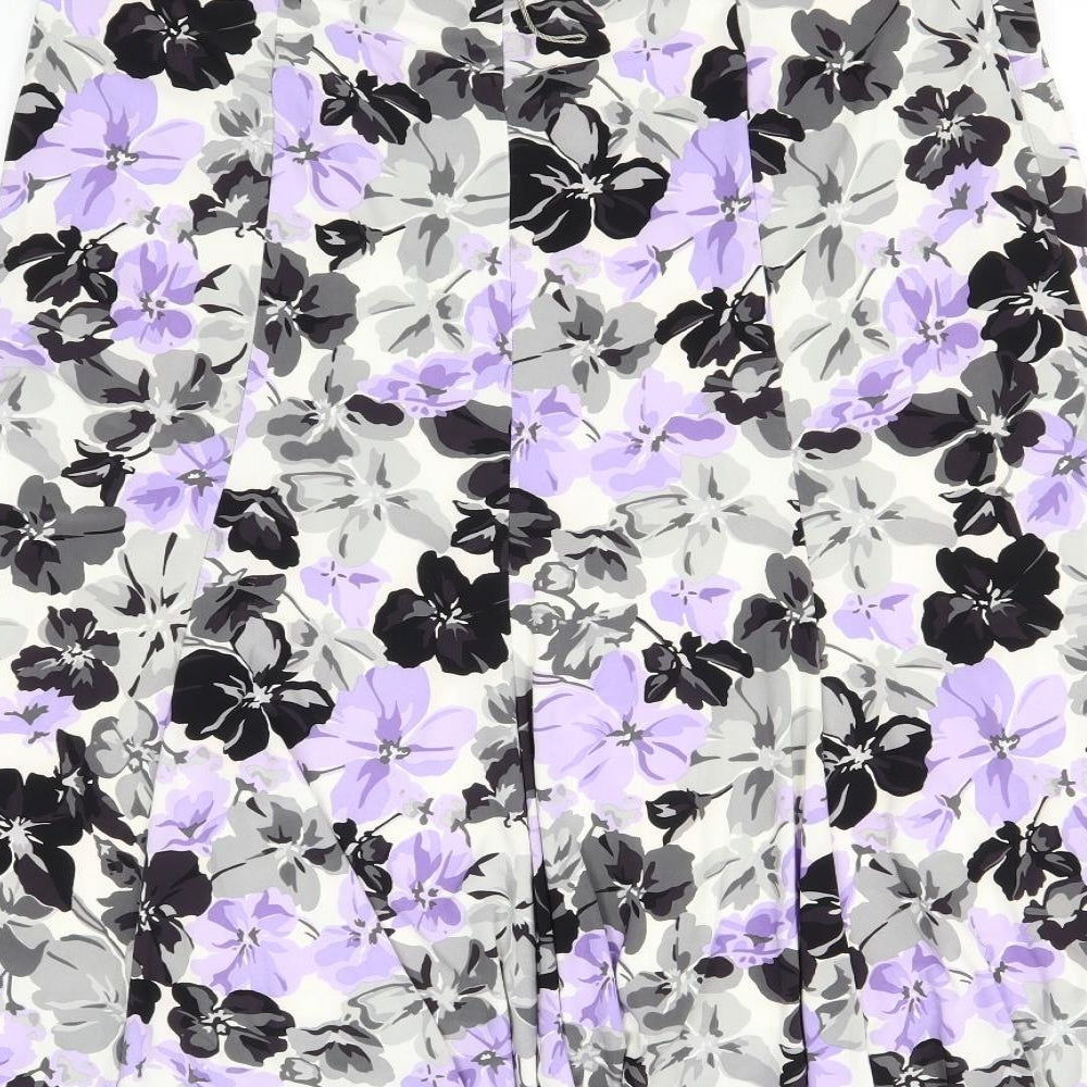 CC Womens White Floral  Swing Set Size L