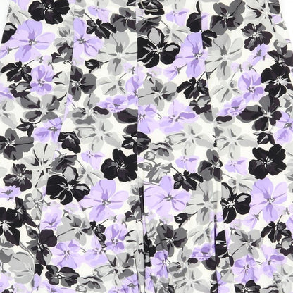 CC Womens White Floral  Swing Set Size L