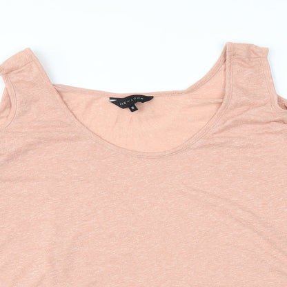 Womens UK Size 6 newlook Pink Basic Blouse