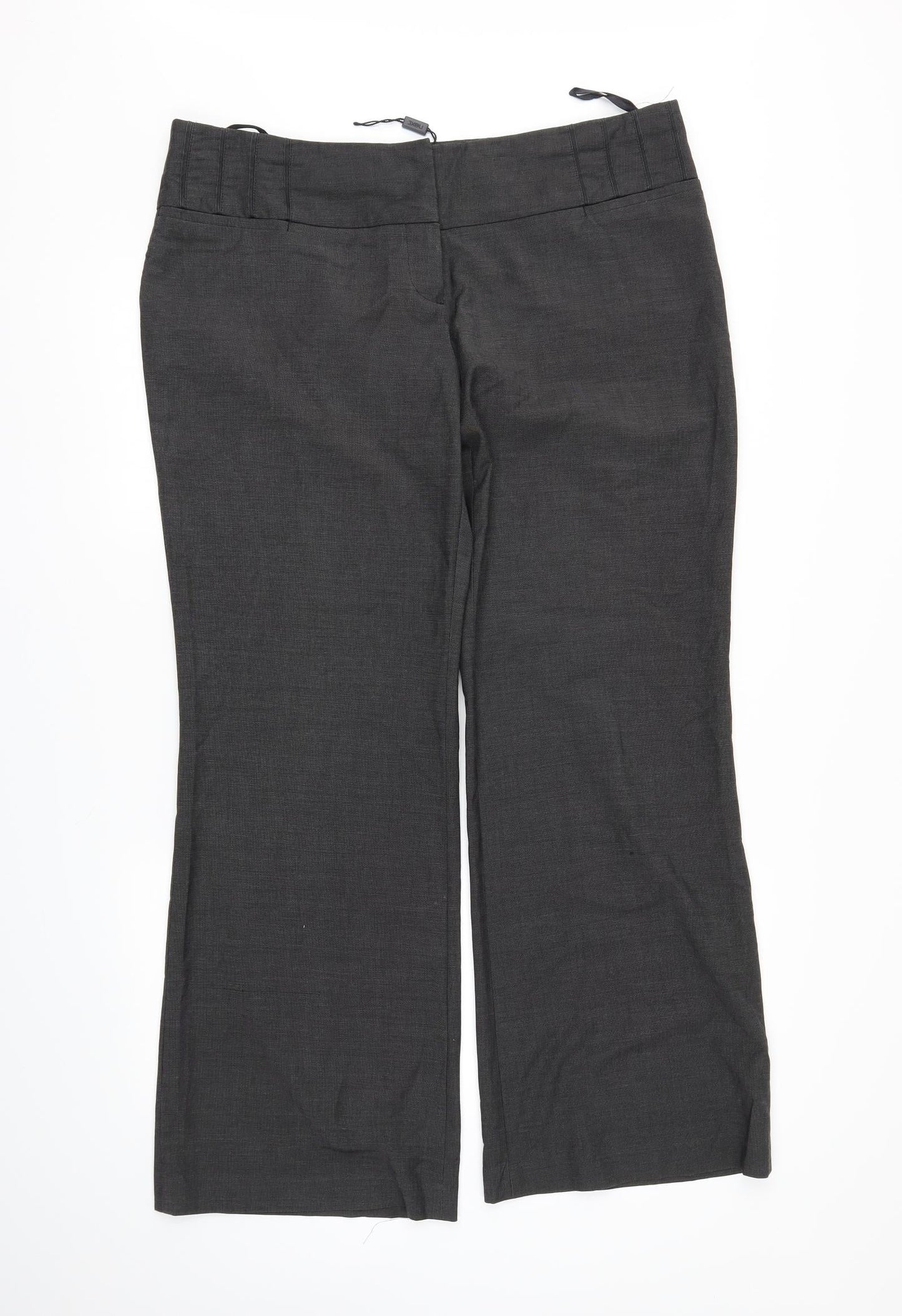 Womens UK Size 16 NEXT Regular Fit  Grey Trousers