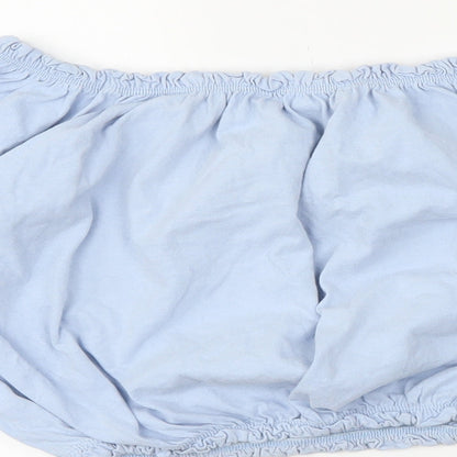 Primark Womens Blue   Cropped Blouse Size 14