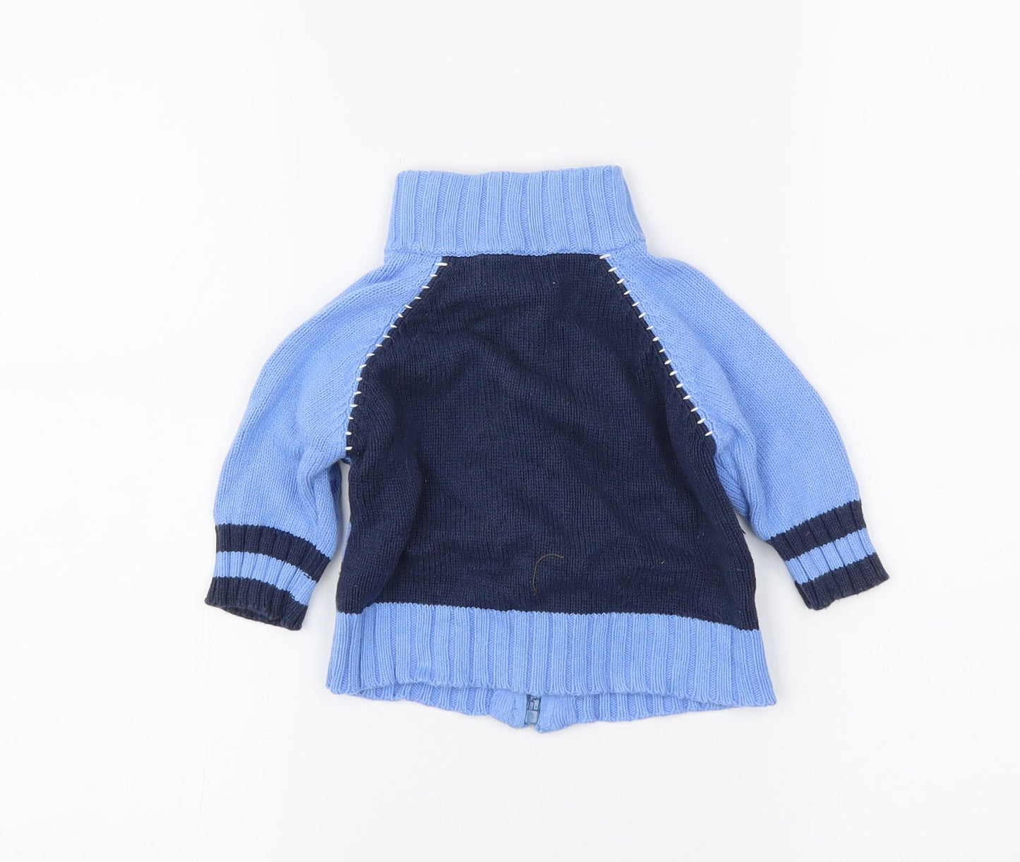 Ka-Boosh Boys Blue   Full Zip Jumper Size 0-3 Months