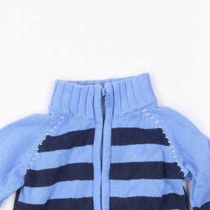 Ka-Boosh Boys Blue   Full Zip Jumper Size 0-3 Months