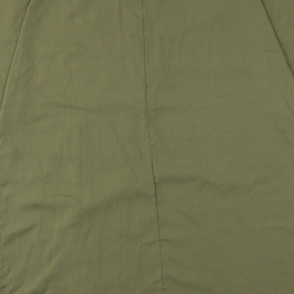 Womens UK Size XL VERO MODA Green Wrap Button-Up