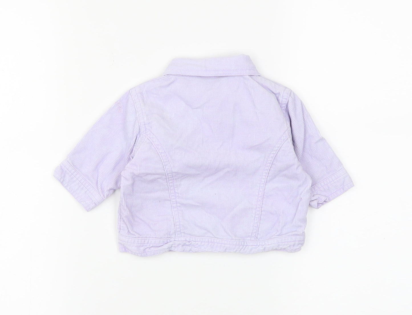 Cherokee Girls Purple   Gilet Jacket Size 0-3 Months