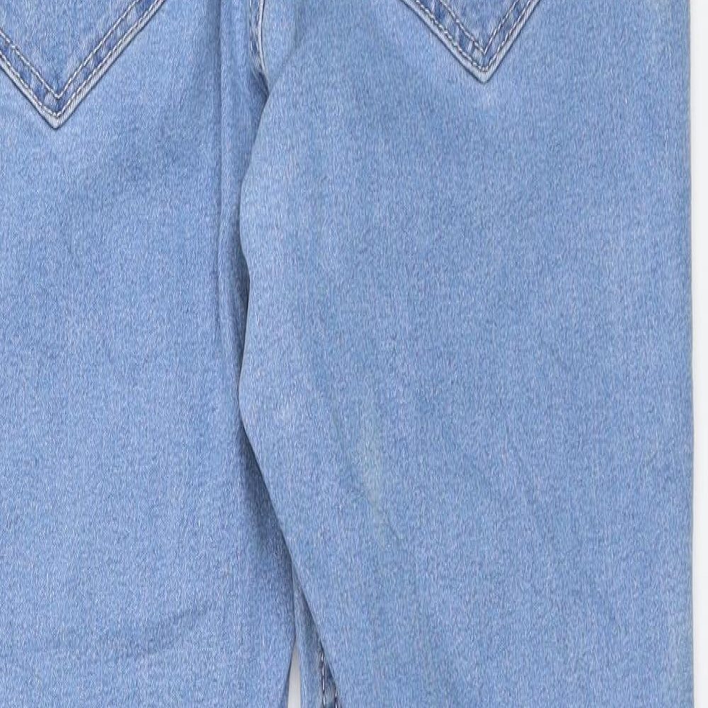 Womens UK Size 33 in Preworn Regular Fit Skinny Blue Jeans