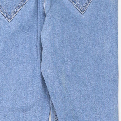 Womens UK Size 33 in Preworn Regular Fit Skinny Blue Jeans