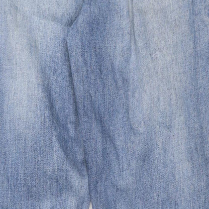 Boohoo Womens Blue  Denim Skinny Jeans Size 10 L27 in