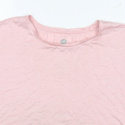 XT Womens Pink   Basic T-Shirt Size 8