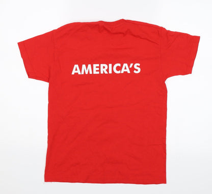 Fruit of the Loom Boys Red   Basic T-Shirt Size 9-10 Years  - Sports Festival 2017