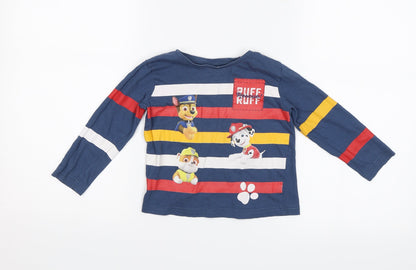 Nickelodeon Boys Blue   Jersey T-Shirt Size 3 Years  - Ruff Ruff Rescue