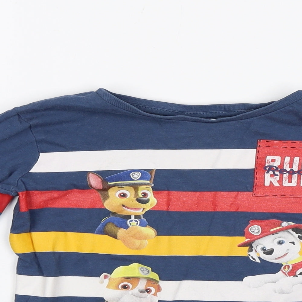 Nickelodeon Boys Blue   Jersey T-Shirt Size 3 Years  - Ruff Ruff Rescue