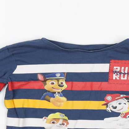 Nickelodeon Boys Blue   Jersey T-Shirt Size 3 Years  - Ruff Ruff Rescue