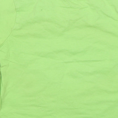 Rebel Boys Green   Basic T-Shirt Size 3-4 Years  - Dinosaur