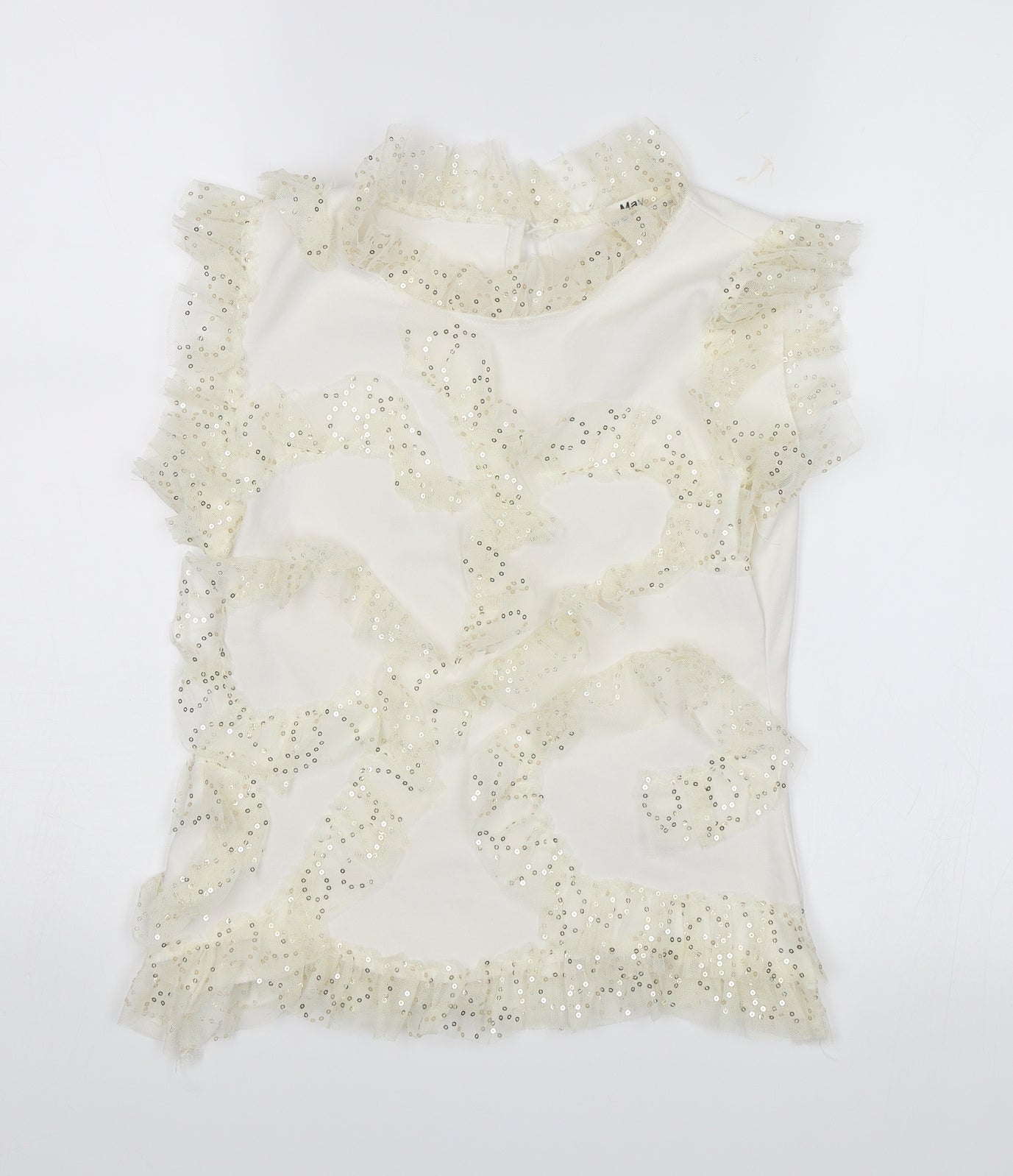 Shining Star Womens White   Basic Blouse Size S