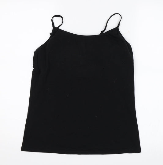 Womens UK Size L Secret Possesions Black Camisole Blouse
