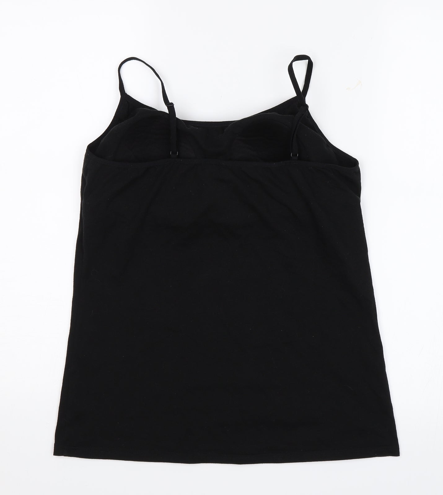 Womens UK Size L Secret Possesions Black Camisole Blouse