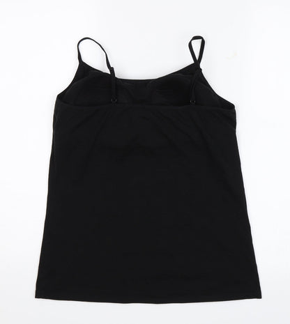 Womens UK Size L Secret Possesions Black Camisole Blouse