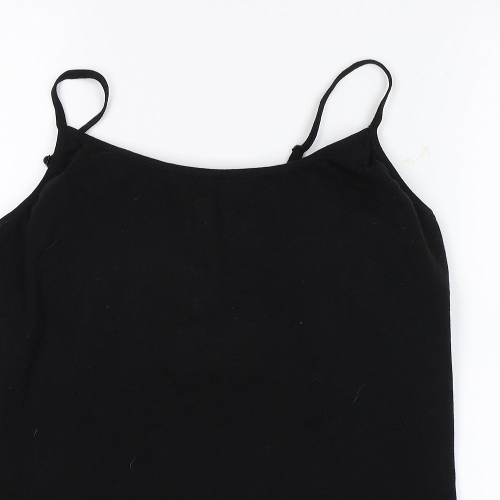 Womens UK Size L Secret Possesions Black Camisole Blouse