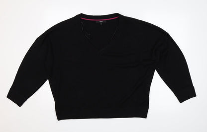 NEXT Womens Black   Pullover Jumper Size L