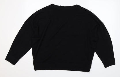 NEXT Womens Black   Pullover Jumper Size L