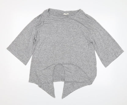 Womens UK Size S Gap Grey Jersey T-Shirt