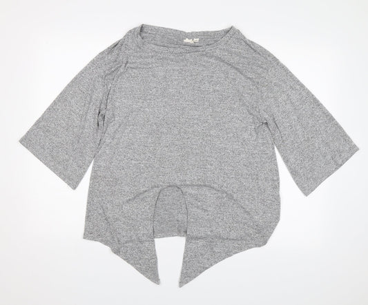 Womens UK Size S Gap Grey Jersey T-Shirt