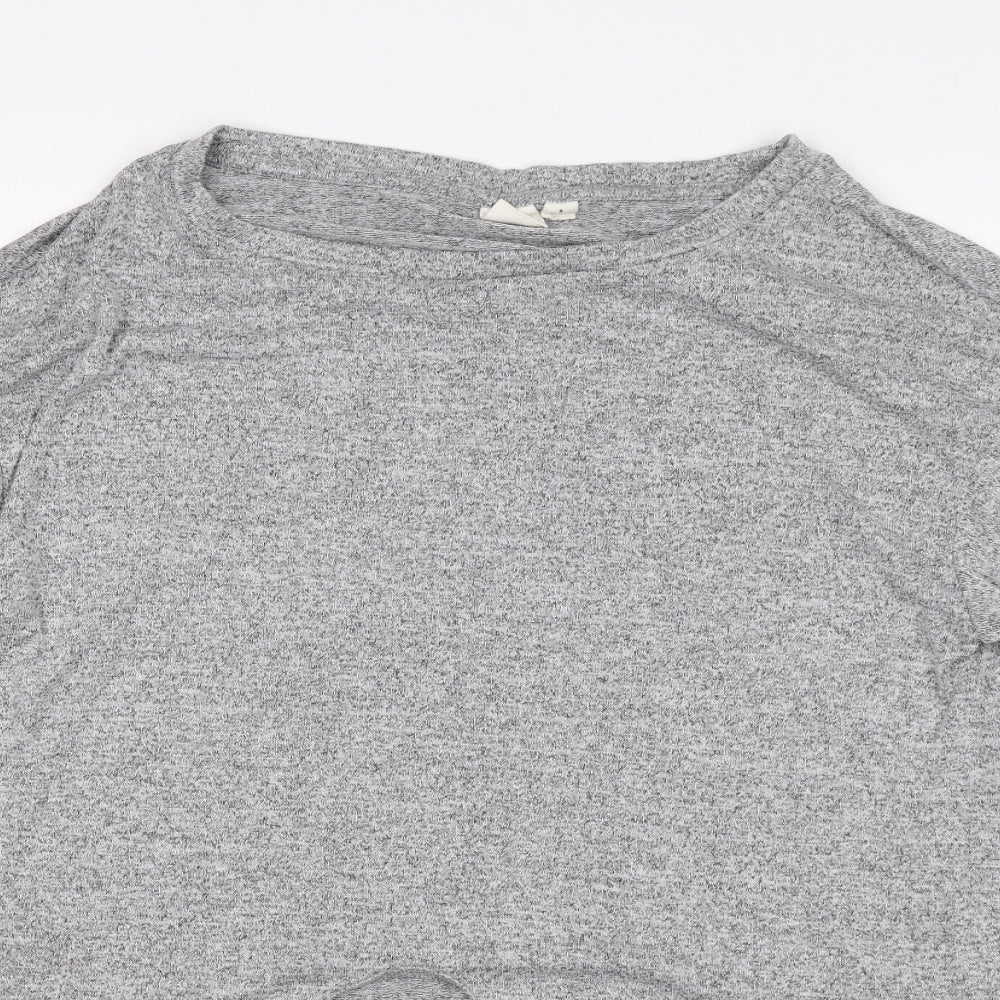 Womens UK Size S Gap Grey Jersey T-Shirt