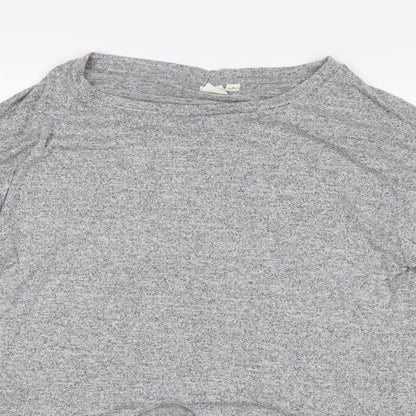 Womens UK Size S Gap Grey Jersey T-Shirt