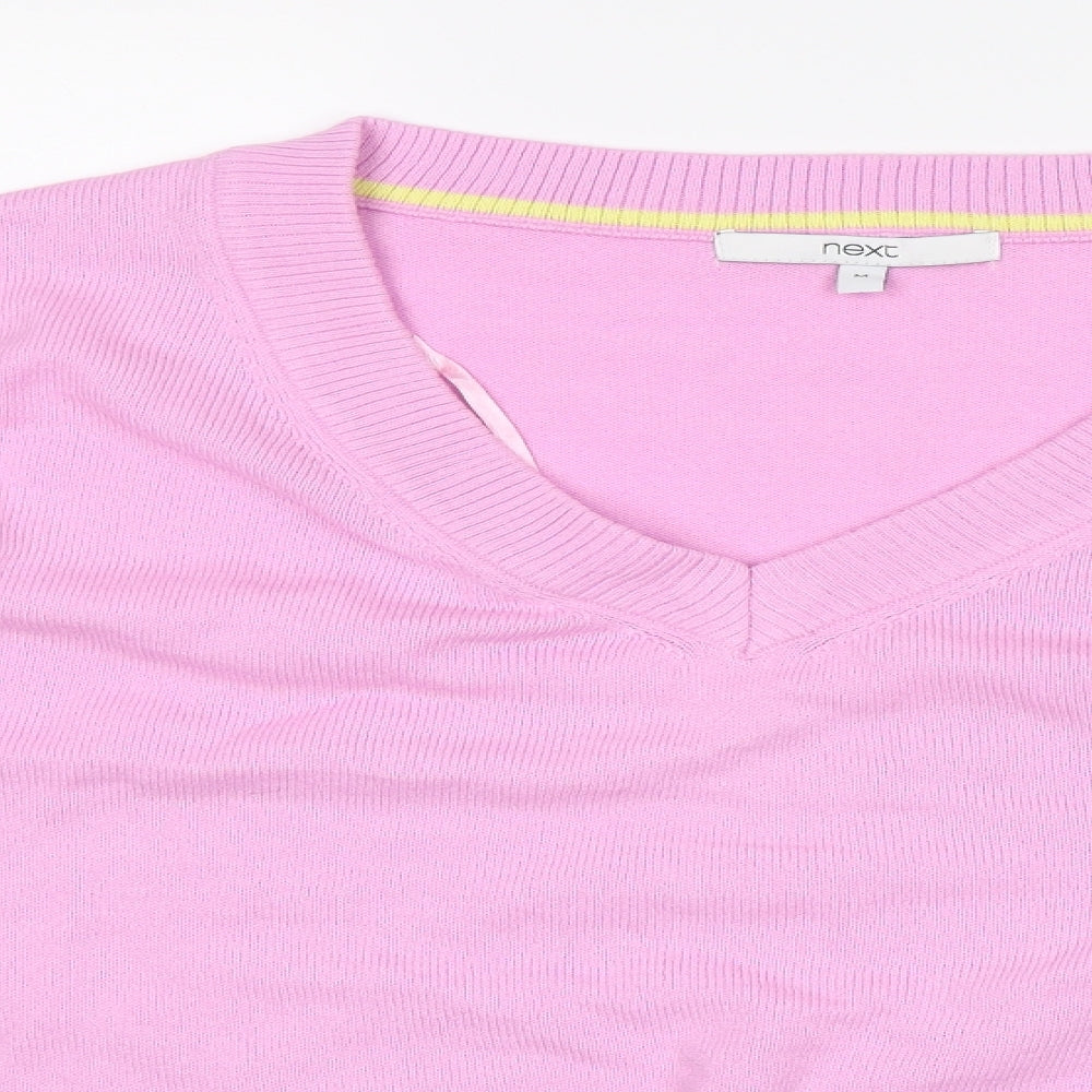 Next Womens Pink   Pullover Jumper Size M
