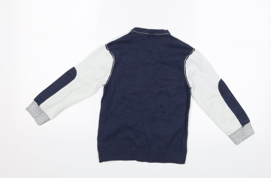 Orchestra Boys White   Pullover Jumper Size 4 Years  - Orc & Co Trad mark 95