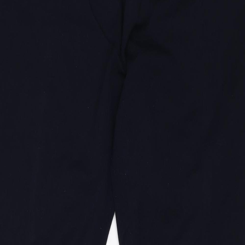 Womens UK Size 18 M&S Regular Fit  Blue Trousers